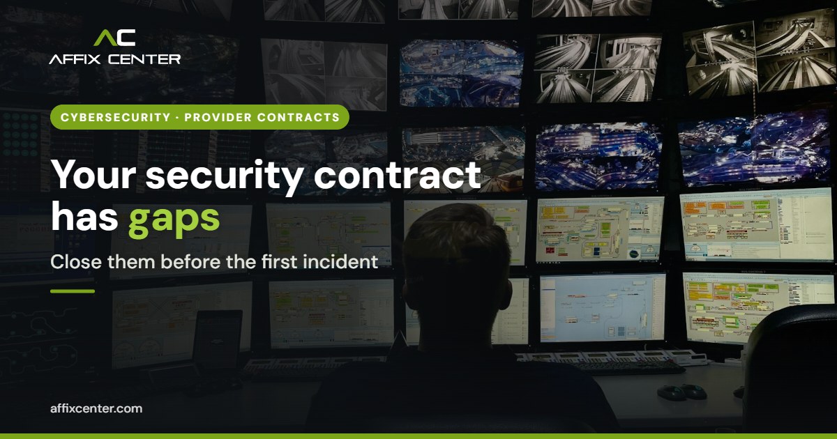 Analyst watching several monitors in a security operations room