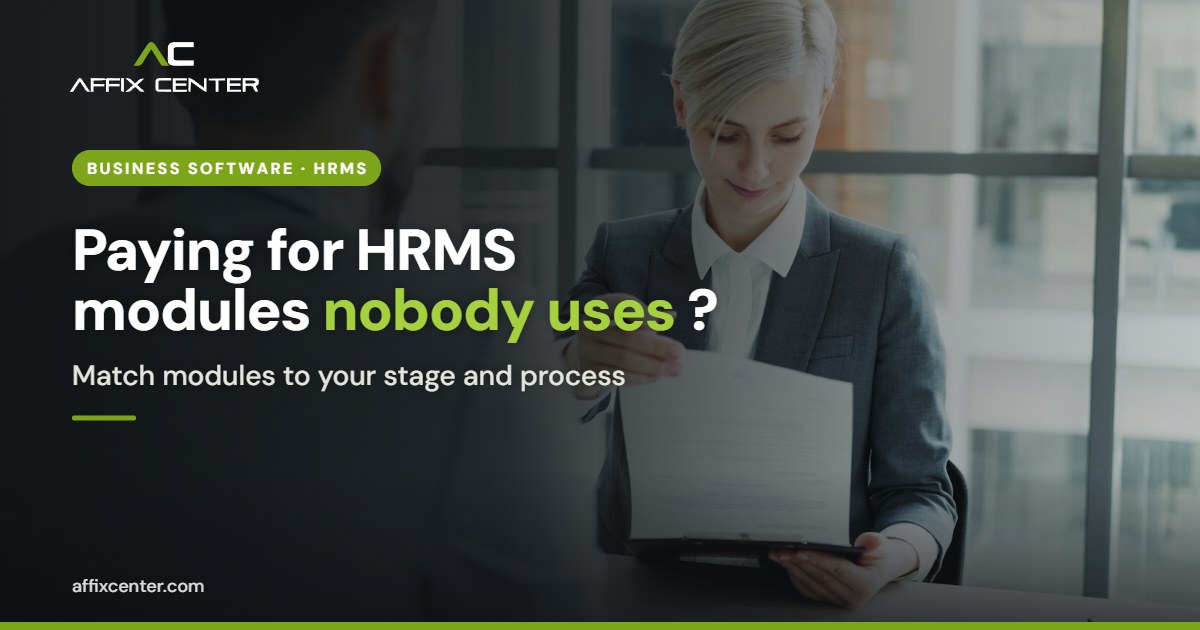 HR manager reviewing a document with an employee in an office
