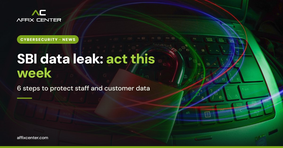 Padlock on a laptop keyboard representing customer data security